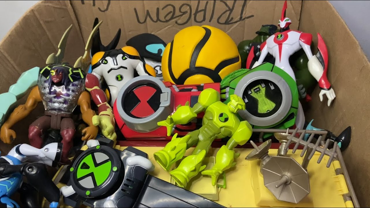 Unboxing Raro De Bonecos Do Ben 10 Youtube