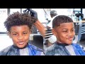 *BIG CHOP* HE LOOKED LIKE A NEW KID AFTER THIS HAIRCUT🙈 | MID TAPER TRANSFORMATION