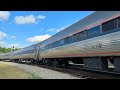 amtrak heritage unit 161 in selma nc