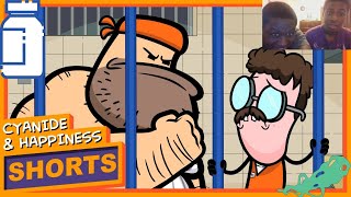 KING$REACT to Cyanide and Happiness: Fart in a jar Martin goes to jail