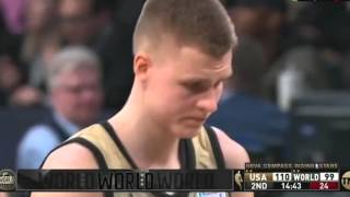 Kristaps Porzingis Highlights | NBA Rising Stars Challenge 2016