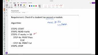 Flowchart Lesson2: Sequence + Selection