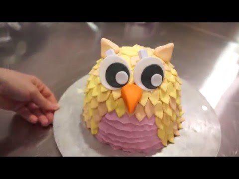 easy fondant owl cake tutorial - how to make an owl cake - Gcf easy fondant owl cake tutorial - how to make an owl cake - Gcf