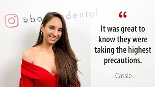 Cassie Costa Visiting Boston Dental Clinic for the First Time! - Testimonial