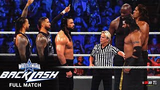 Roman Reigns \u0026 Usos vs. Omos, Veer Mahaan \u0026 Great Khali: WrestleMania Backlash 2022