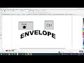 Corel Draw Tips & Tricks Envelope Tool pre set shapes Part 3