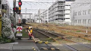 JR九州　伊集院駅～鹿児島中央駅（433M）鹿児島中央駅～串木野駅（2450M）宮田通り踏切