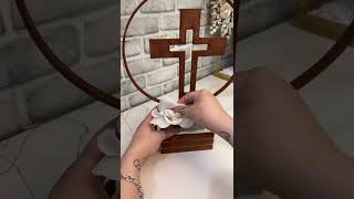 ✨DIY Dollar Tree Baptism Centerpiece✨#diy #dollartree #diycrafts