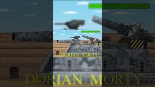 Evolution Battle: Dorian Morty vs GT-44 | Cartoon about tank | #cartoons #tanks #shorts