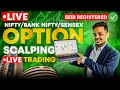 LIVE TRADING NIFTY BANKNIFTY and SENSEX OPTIONS 24 june #livetrading