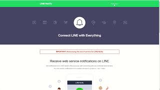 EasyNotify: How to get LINE Notify Token (step 01)