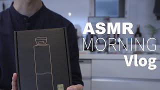 【朝食Vlog】美味しいコーヒーが飲める道具の衝撃と、スノーマンの行方 【ASMR/立体音響/イヤホン推奨】