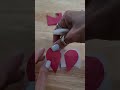 paper heart banner how to make an easy way tutorial paper craft vlog ytvlogs fyp yt