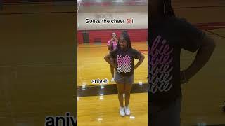guess that cheer with me comment for part 2 😜 #shortsvideo #cheerfun
