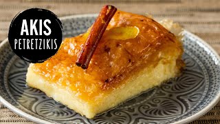 Greek Custard Pie - Galaktoboureko | Akis Petretzikis