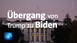 US-Wahl: Was bis zur Amtseinführung von Biden noch passiert