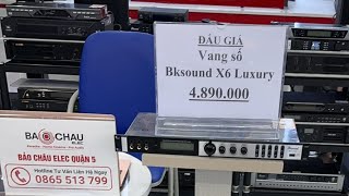 Đấu giá vang số bksound x6 luxudy giá 4.890.000 , duy nhất 1 sản phẩm