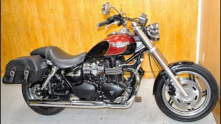 Triumph Speedmaster(2008) exhaust sound and details.トライアンフスピードマスターマフラー排気音