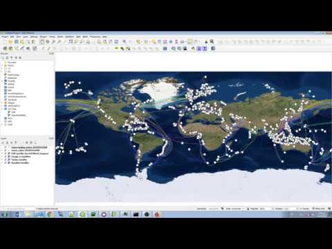 Monde Geospatial Submarine Cable Map Qgis Submarine Cable Map
