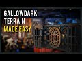 Easily Paint Space Hulk Terrain like Games Workshop