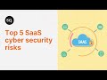 Top 5 SaaS cyber security risks | Cyber security awareness training video | Security Quotient