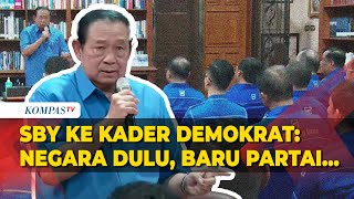 SBY Wanti-Wanti Kader Demokrat Jelang Kongres: Negara Dulu, Baru Partai