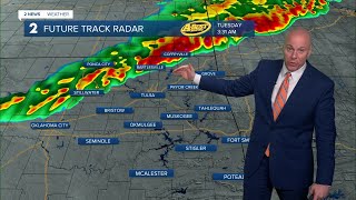 Strong Severe Storms Possible Overnight Into Tuesday