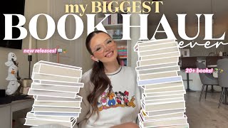 my BIGGEST book haul ever! 📦📚✨ (book mail, new releases + special editions!)