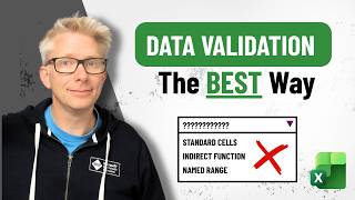 Drop‑Down Lists From Tables: Stop Using INDIRECT (Do This Instead)