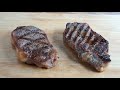 Weber Q vs Weber Kettle: Steak