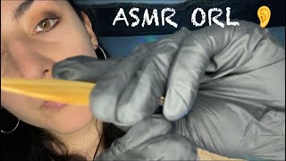 ASMR Médecin ORL | nettoyage des oreilles et test auditif