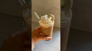 Lindor latte🍫☕️ #coffee #asmr #satisfying #coffeerecipe #icedcoffee #coffeelover #asmrsound #latte