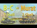 WOT Blitz Face Off || B-C 25 t vs Projet Murat