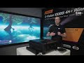 e vision world s 1st single chip rgb projector by digital projections tech demo ise 2025