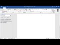 How to turn off or disable Navigation pane in Word