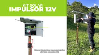 Instalación Kit Solar Impulsor 12V Agrofácil Cerca Eléctrica