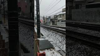 雪の西武新宿線 2023.02.10 SNOW SEIBU RAILWAY