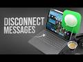 How to Disconnect Messages on iPad (tutorial)