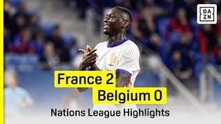 NATIONS LEAGUE | France vs. Belgium Highlights