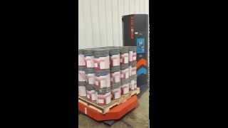 Semi Automatic Pallet Wrapper With Manual Top Sheet Application | Phoenix