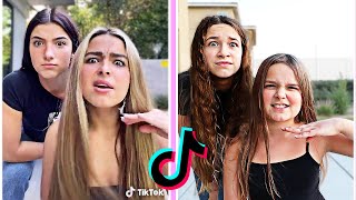 Recreating Charli D'amelio and Addison Rae's VIRAL TikToks!! **SISTERS ARGUE** |