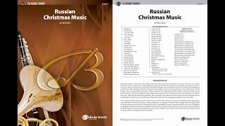 Russian Christmas Music, by Alfred Reed - Score & Sound