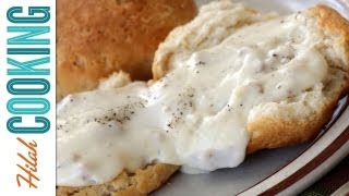 How To Make Cream Gravy - Sausage Country Gravy Recipe | Hilah Cooking