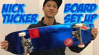 NICK TUCKER SOPHISTICATED BOARD SET UP \u0026 INTERVIEW !!!