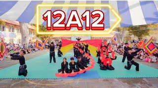 12A12 | FLASHMOB THPT MARIE CURIE | TOP 1 VÒNG LOẠI 2023-2024 | Hào Khí Việt Nam x Nam Quốc Sơn Hà