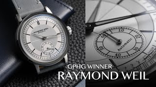 實至名歸！GPHG最佳挑戰獎/蕾蒙威Raymond Weil Millesime復古系列腕錶/同場加映Basquiat藝術家聯名款腕錶