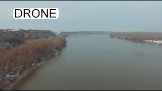 DUNAFÖLDVÁR - PANORÁMA HAVAZÁS UTÁN 2019 01 26 DRONE