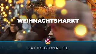 Weihnachtsmarkt in Lübeck eröffnet