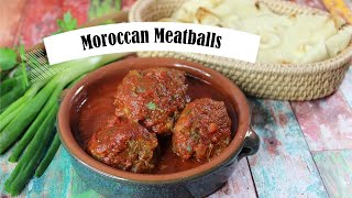 Moroccan Meatballs in Harissa Sauce!