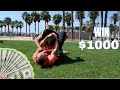 Win $1000 in CASH! (BJJ Challenge at Muscle Beach)